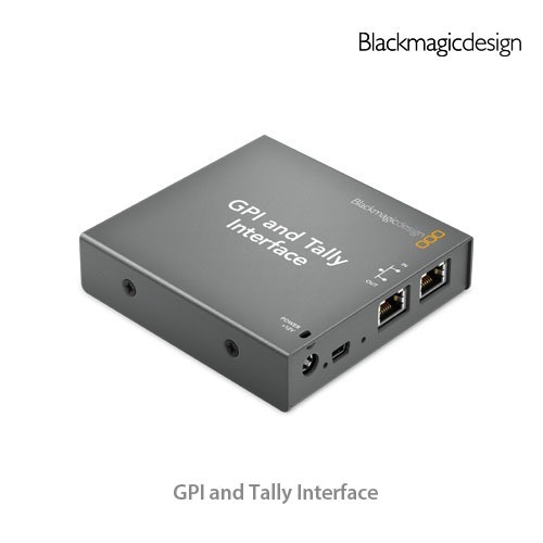 [Blackmagic Design] 블랙매직디자인 ATEM GPI & TALLY 인터페이스