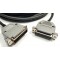 DB25 터미널 블럭 암1 + 수1 + 2464 AWG24 10C(10가닥) 실드케이블