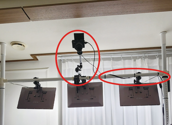 항공캠 행거 시공