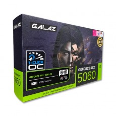 [GALAX] 갤럭시 GALAZ GeForce RTX 5060 EX BLACK OC D7 8GB